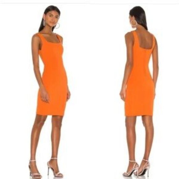 Alice And Olivia Orange Dress - Picture 1 of 8